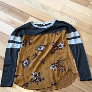 Rewind long sleeve tee shirt